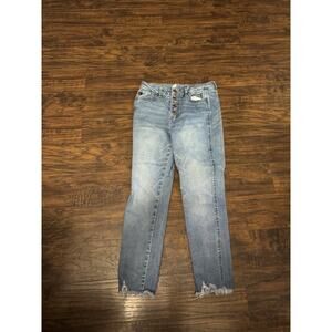 KanCan Ladies High Rise Skinny Button Fly Jeans 5x26
